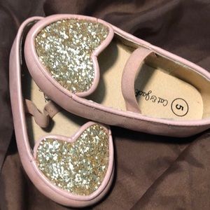 Cat & Jack toddler size 5 flats. Worn once!